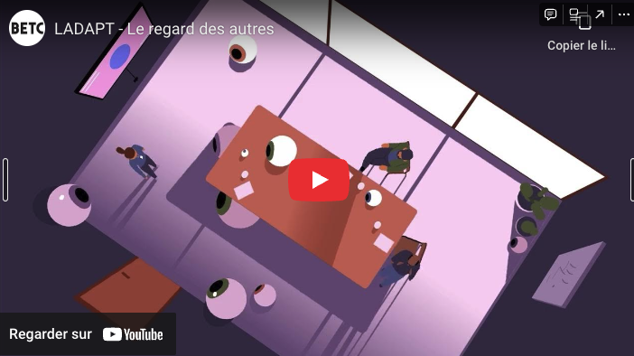 Illustration de l’article 'Video LADAPT - Le regard des autres - YouTube'