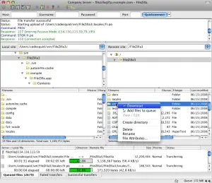 Illustration de Download FileZilla Client for macOS (Intel)