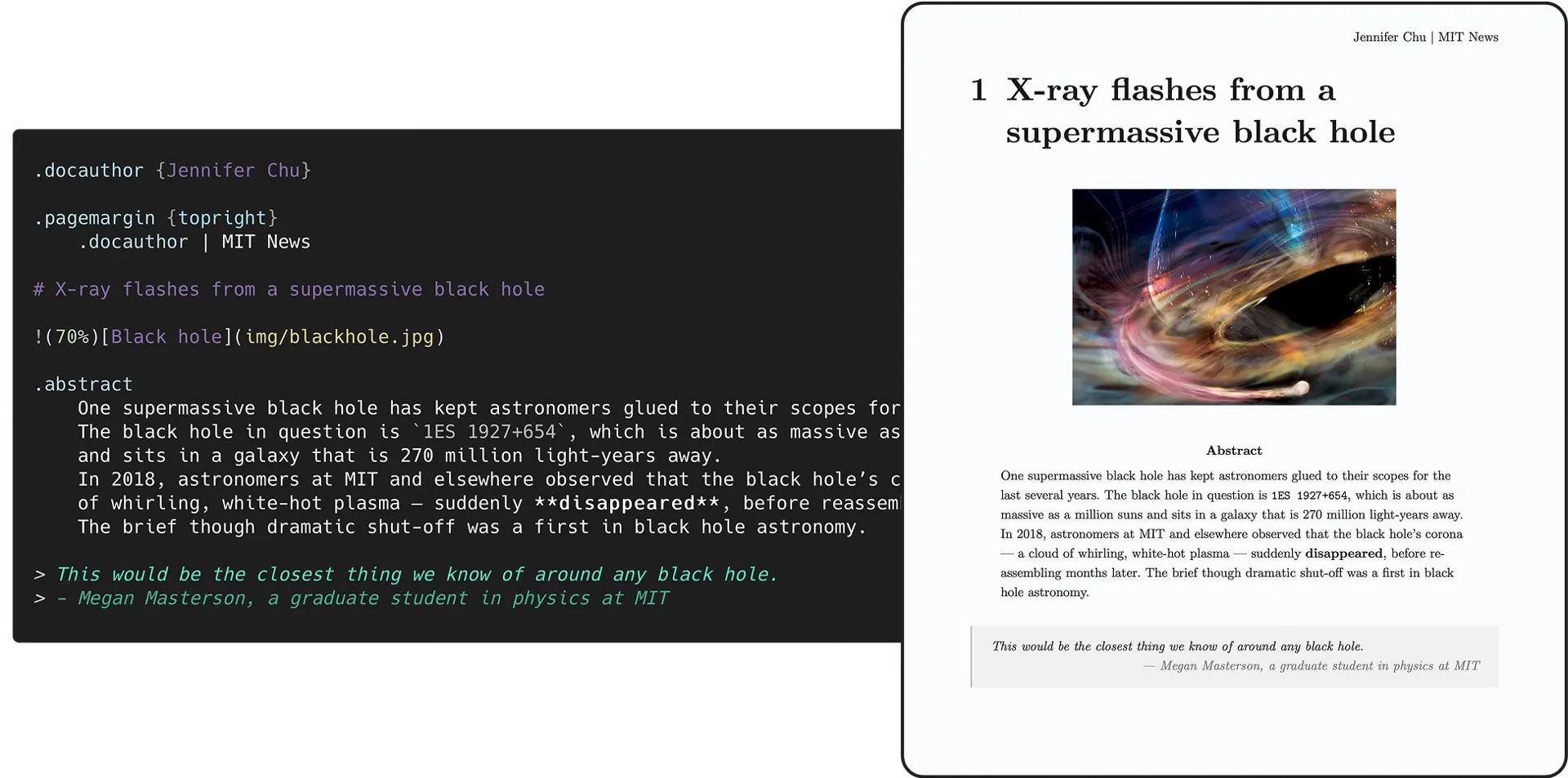 Illustration de l’article Quarkdown - Du Markdown avec des super pouvoirs pour les tech | Le site de Korben