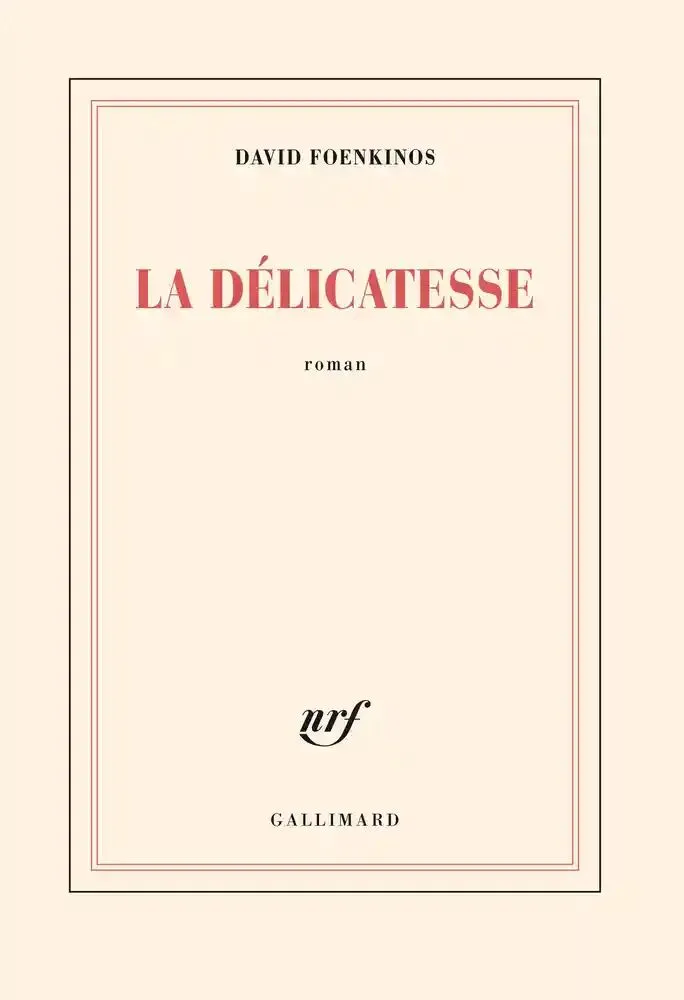 Couverture du livre 'La délicatesse'