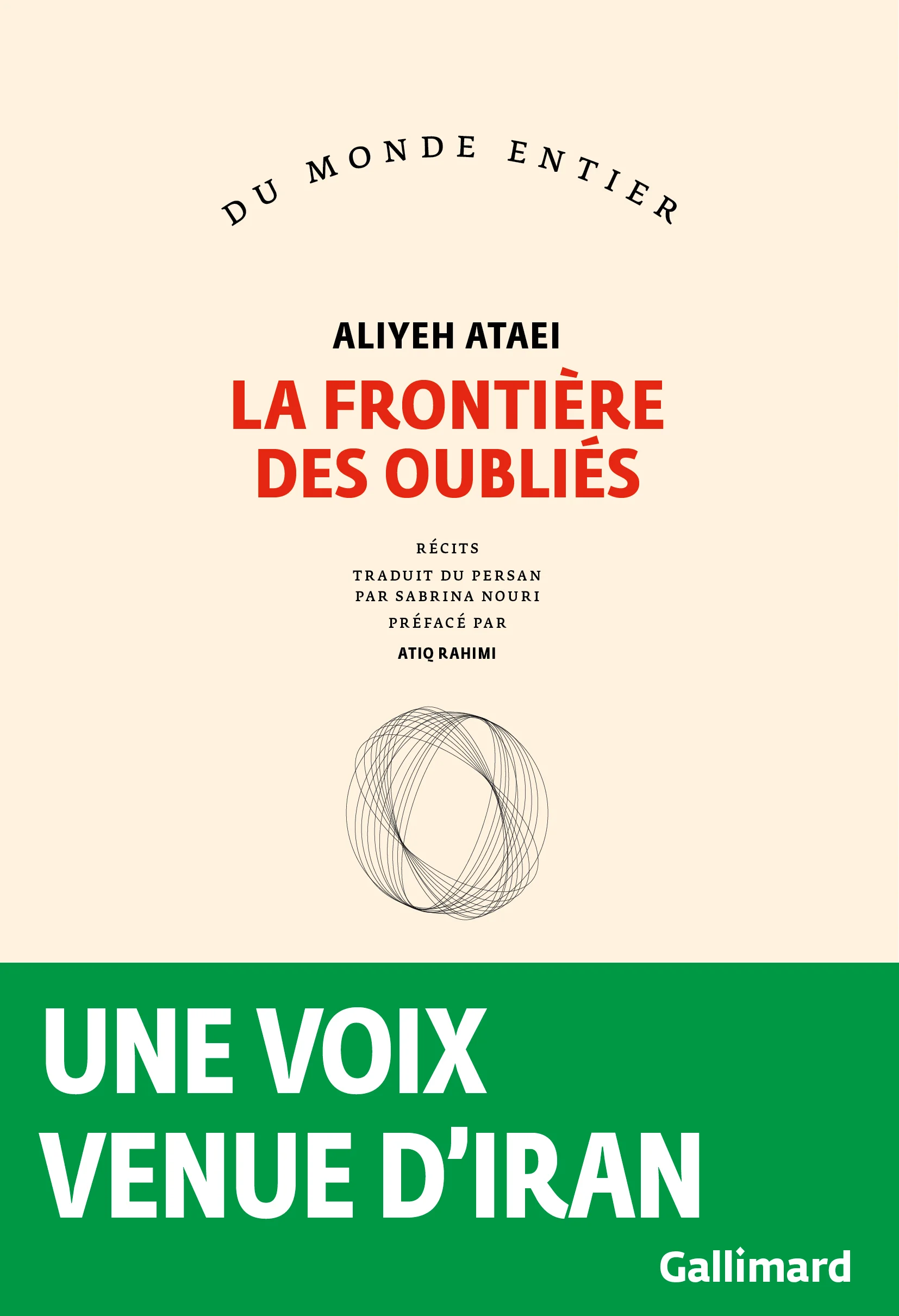 Couverture du livre 'La frontière des oubliés'